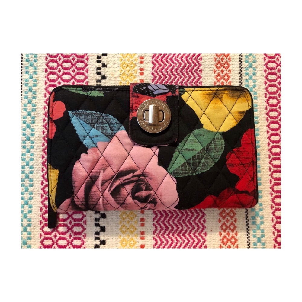 Vera Bradley Turnlock Wallet